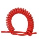 Cabo Espiral 1x35mm - 3,5mt (Vermelho)