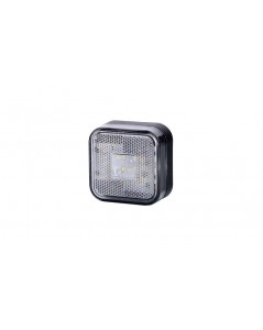 Farolim LED Delimitador Quadrado12V/24V com Reflector