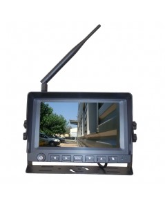 Kit Wireless 2 Entradas - LCD 7" + 1 Camera