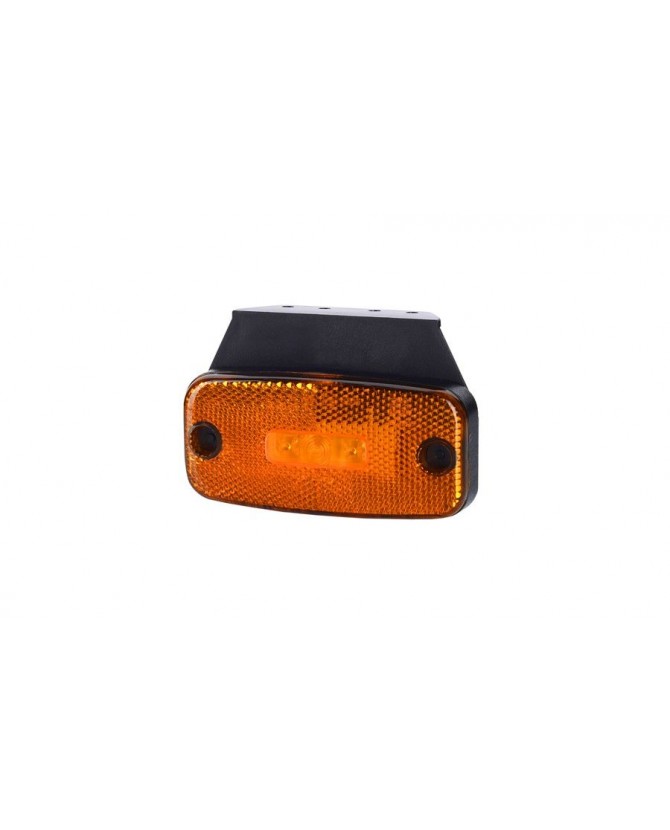 Farolim LED 12V/24V com Reflector - Laranja